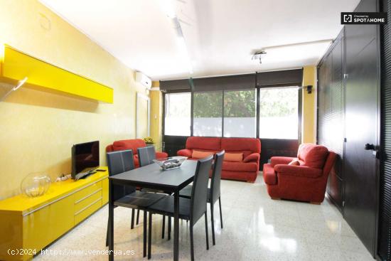  Apartamento de 1 dormitorio con aire acondicionado en alquiler en Eixample Dreta - BARCELONA 