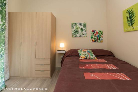  Alquiler de habitaciones en apartamento de 3 habitaciones en Catedral - GRANADA 