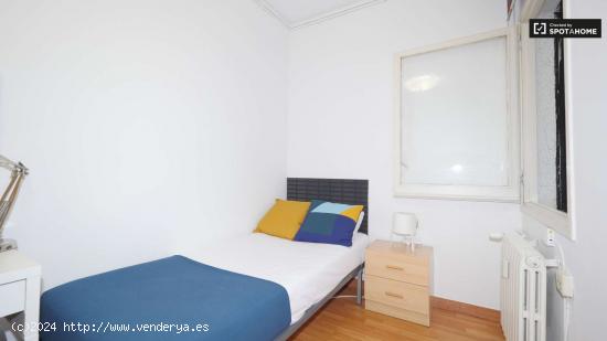 Acogedora habitación en alquiler en el apartamento de 5 dormitorios en La Dreta de l'Eixample - BAR 
