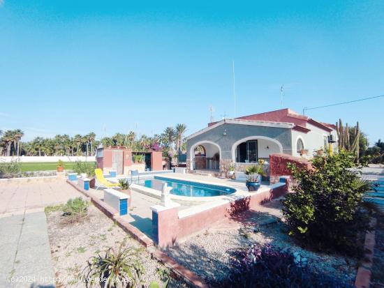  Fantástico chalet independiente con piscina privada en Dolores, Alicante, Costa Blanca - ALICANTE 