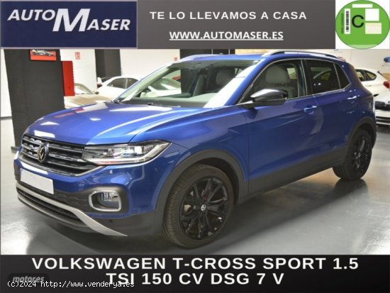  Volkswagen T-Cross Sport 1.5 TSI 110 kW (150 CV) DSG de 2023 con 5.700 Km por 28.500 EUR. en Madrid 