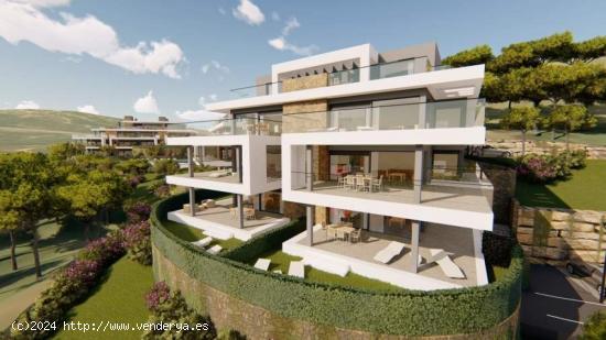  Nuevo apartamento orientado al sur con vistas panoramicas a valle natural in Selwo, Estepona - MALAG 