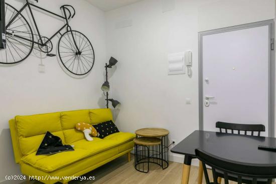  Apartamento de 1 dormitorio en alquiler en Legazpi - MADRID 