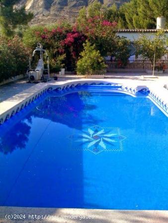 Chalet con piscina a la venta en El Rebolledo - ALICANTE 