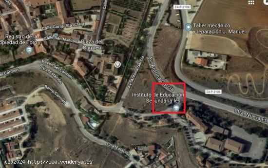  Urbis te ofrece solar en venta en Toro (Zamora) - ZAMORA 