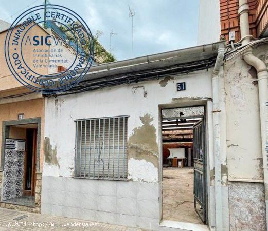 Se vende casa solar a rehabilitar en Sagunto - VALENCIA 