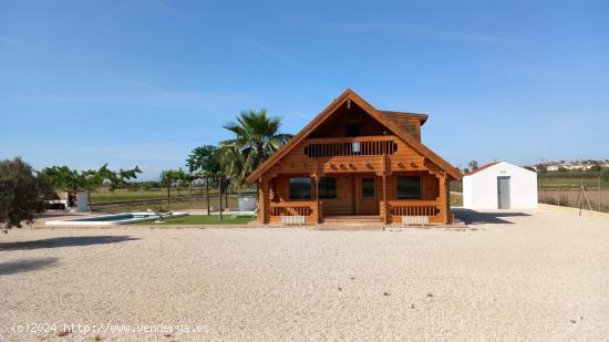  Fantástica casa de campo de madera con parcela en San Fulgencio, Alicante, Costa Blanca - ALICANTE 