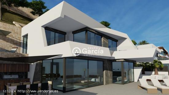 Nuevo proyecto de villa de lujo en venta en Calpe con vistas al mar - ALICANTE 
