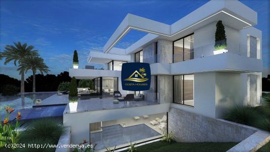  Luxury Villa Minimalista frente al Mar en MORAIRA | Nueva Construcción · 4 dorm · Vistas al Mar - 
