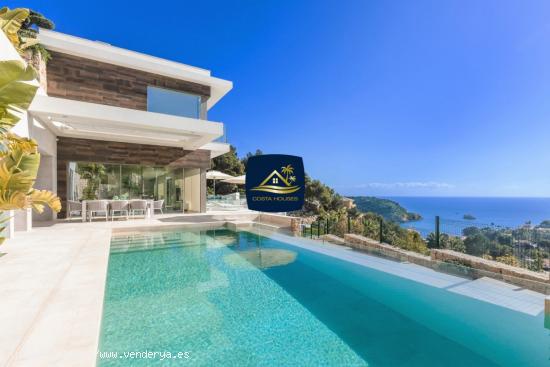  ᗤᗤ Venta en Javea VILLA DE LUJO frente AL MAR, Portichol | For Sale Luxury Seafront Villa in Jav 