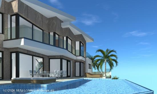  Próximamente proyecto nuevo de 4 villas de lujo estilo moderno - ALICANTE 