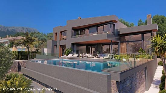  Villa de lujo estilo moderno con piscina en venta en Calpe - ALICANTE 