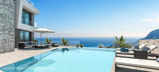  Nueva Promocion en Calpe de 6 Villas de lujo modernas e independientes con vistas al mar - ALICANTE 