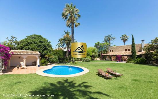  Villa de Piedra en Javea · ADSUBIA | Playa Arenal · 4 dorm · 1.725m2 Jardín | Costa Blanca Prope 