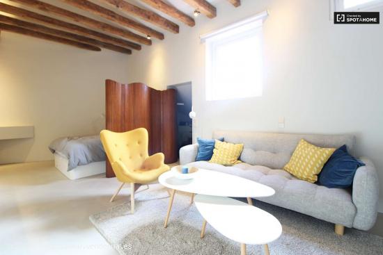  Elegante apartamento estudio con aire acondicionado en alquiler en Justicia - MADRID 
