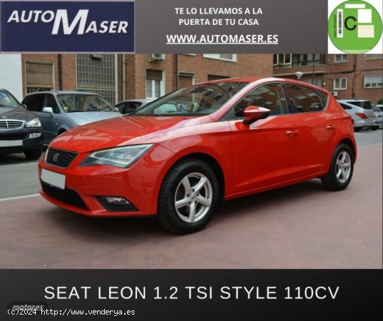  Seat Leon 1.2 TSI S&S Style 105 CV de 2014 con 73.000 Km por 11.890 EUR. en Madrid 