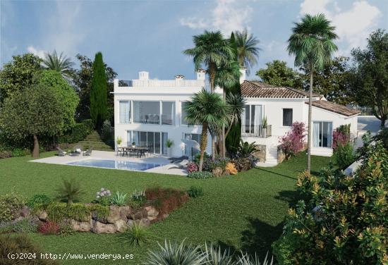  Villa de lujo de 4 dormitorios con vistas al mar y acceso directo a Guadalmina Golf - MALAGA 