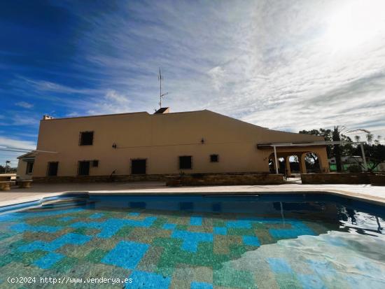  Chalet con piscina en Elche, zona Perleta. - ALICANTE 