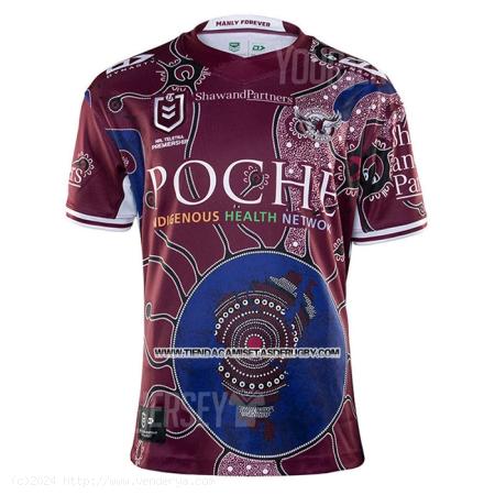  camiseta rugby Manly Warringah Sea Eagles 