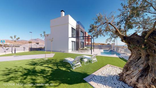  Villas de obra nueva independientes, con piscina privada y acabados modernos - ALICANTE 