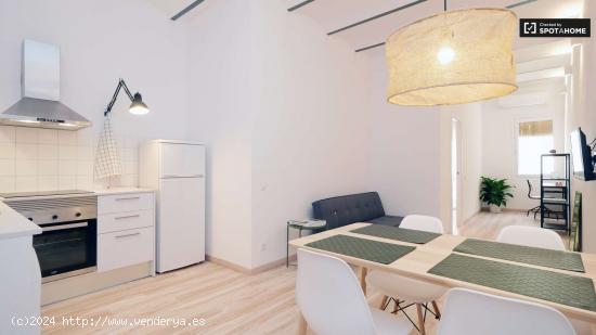  Elegante apartamento de 1 dormitorio en alquiler en El Clot - BARCELONA 