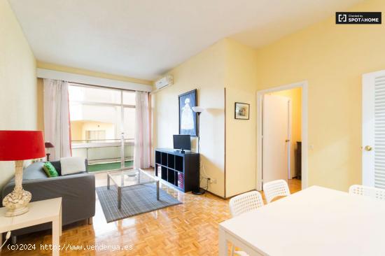  apartamento de 1 dormitorio con balcón y aire acondicionado en alquiler en la zona de Salamanca - M 