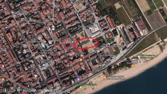  Suelo urbano en venta  en Pineda de Mar - Barcelona 