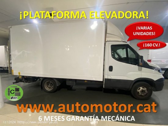  Iveco Daily Chasis Cabina 35C16 3750 160cv PLATAFORMA ELEVADORA - GARANTIA MECANICA - Barcelona 