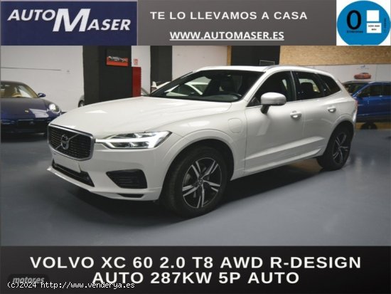  Volvo XC 60 2.0 T8 AWD R-Design Auto 287kW 5P auto de 2019 con 115.000 Km por 32.900 EUR. en Madrid 