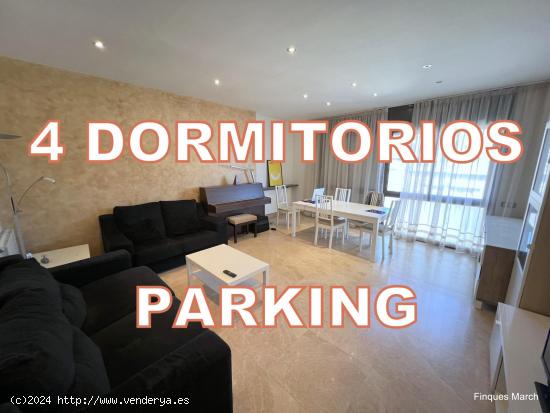  Piso 4 Dormitorios con Parking - BARCELONA 
