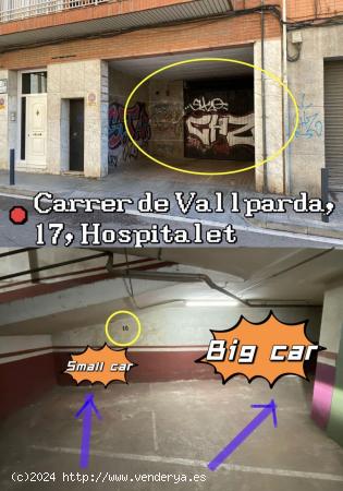  PARKING EN HOSPITALET DE LLOBREGAT!! - BARCELONA 