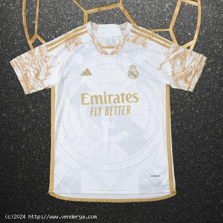  camiseta Real Madrid dragon blanca 