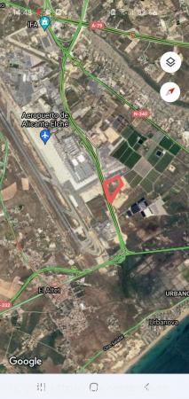  Terreno al lado del Aeropuerto de Alicante/Elche - ALICANTE 