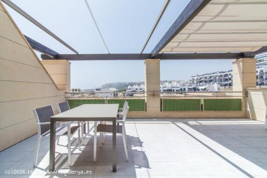  Apartamento con Gran Terraza con Vistas al Mar en Arenales del Sol - ALICANTE 