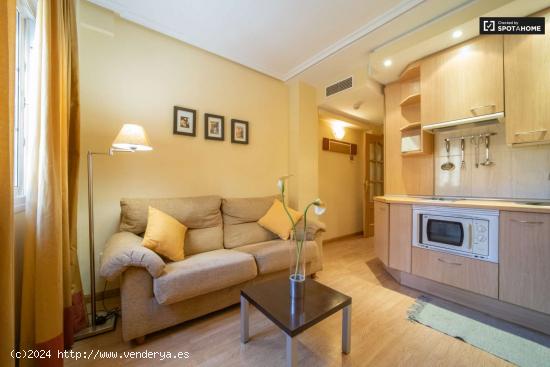  Moderno apartamento de 1 dormitorio con aire acondicionado en alquiler en el centro de Alcalá de He 