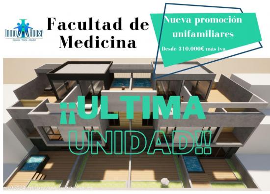  CHALETS UNIFAMILIARES DE OBRA NUEVA FACULTAD DE MEDICINA - ALBACETE 