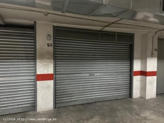  Plaza de garaje cerrada - ALICANTE 