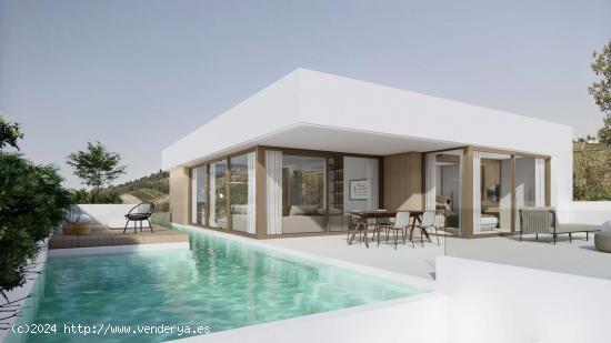 Villas de nueva construcción de diseño moderno con vistas panorámicas al mar - ALICANTE 
