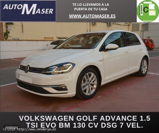  Volkswagen Golf Advance 1.5 TSI Evo 130 CV DSG de 2019 con 110.000 Km por 17.300 EUR. en Madrid 