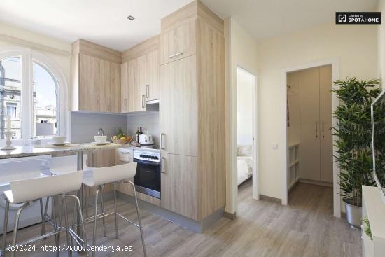  Moderno apartamento de 2 dormitorios con aire acondicionado en alquiler en La Barceloneta - BARCELON 