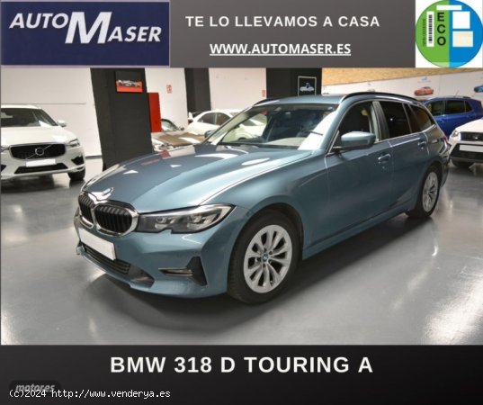  BMW Serie 3 318d Auto.Touring de 2021 con 151.000 Km por 17.700 EUR. en Madrid 