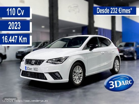  Seat Ibiza 1.0 TSI 85kW (115CV) FR XS de 2023 con 16.477 Km por 17.450 EUR. en Barcelona 