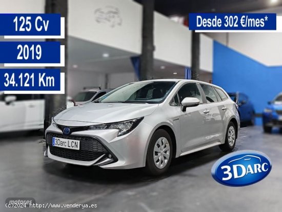  Toyota Corolla TOURING 1.8 125H BUSSINES de 2019 con 34.121 Km por 19.900 EUR. en Barcelona 
