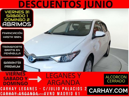  Toyota Auris HYBRID 140H BUSINESS - Leganes 